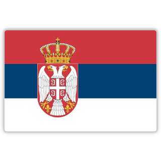 Serbien Flagge 30 x 45 cm